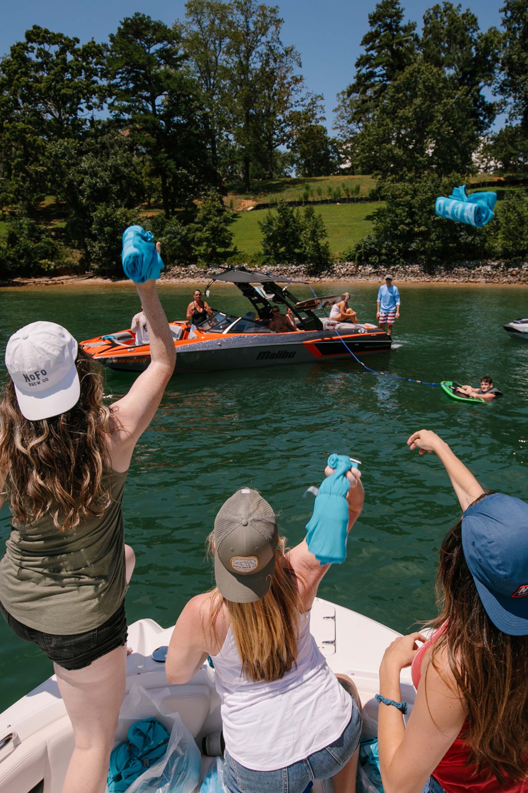 NoFo merch on Lake Lanier