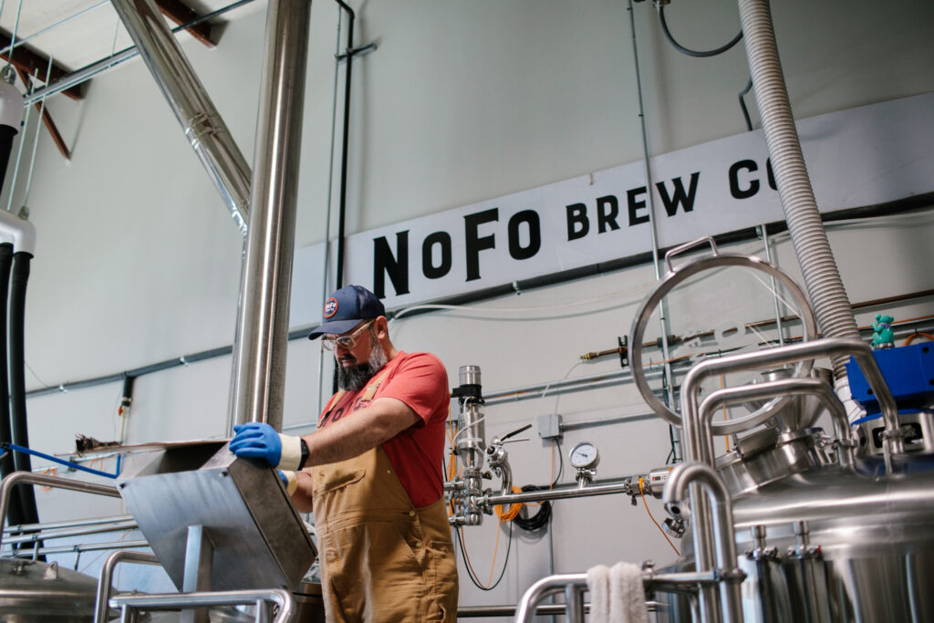 Photo of Jason Ford, Head Brewer at NoFo Brew Co Cumming
Photo by: Andy Brophy, NoFo Brew Co
