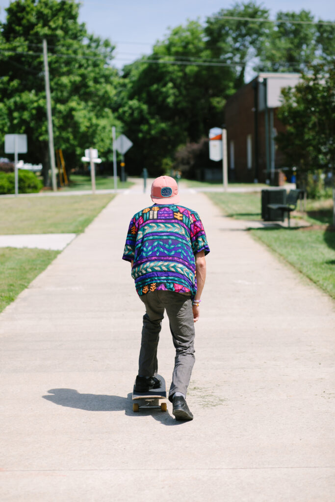 skater on greenway