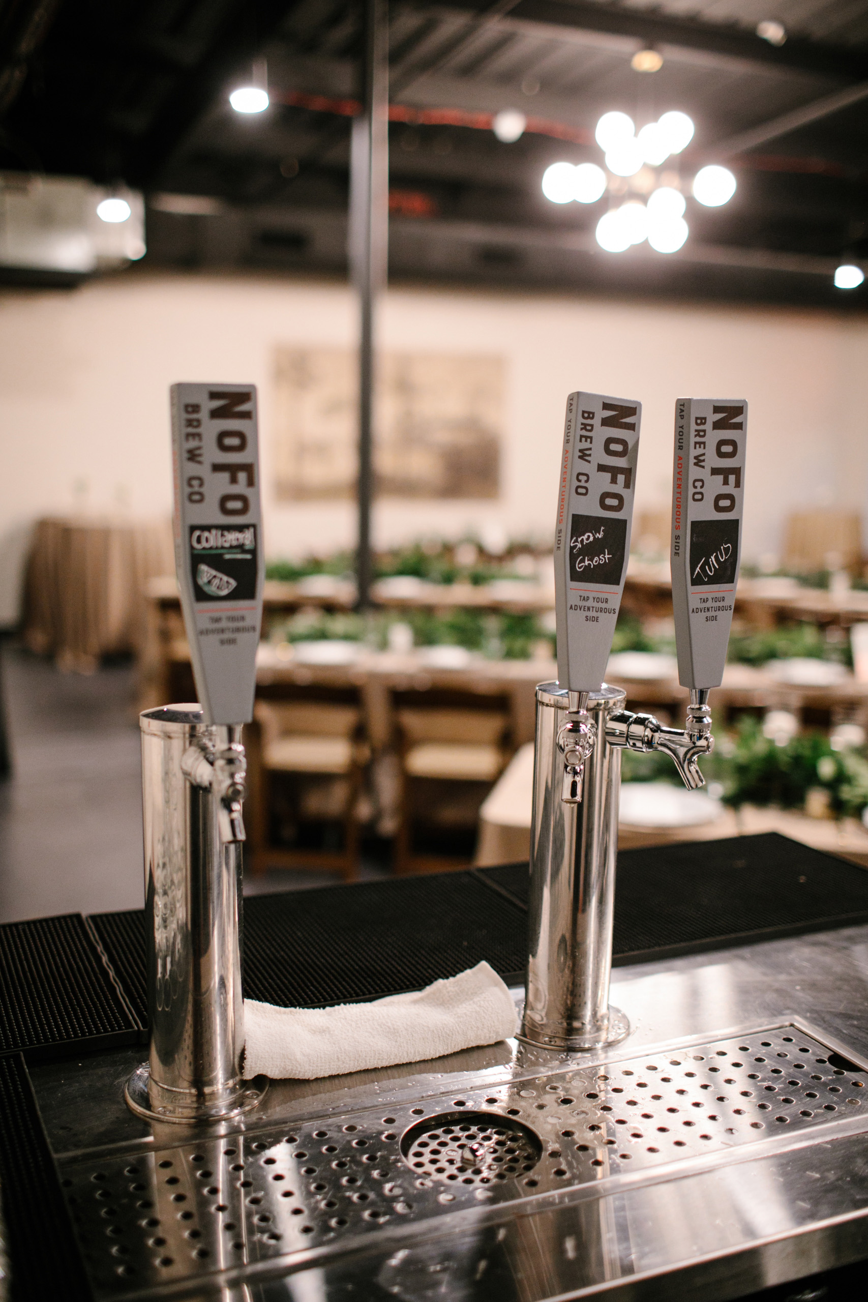 Tap handles of event bar